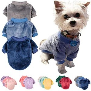 FabriCastle Pack of 3 Soft Dog Sweaters
