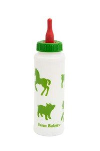Lixit 1 Quart Baby Bottle for Farm Animals
