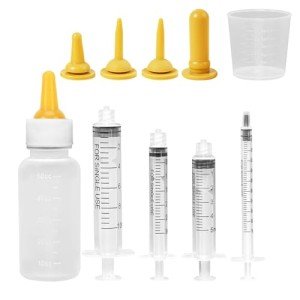 Pet Nursing Bottle Set for Kittens and Puppies