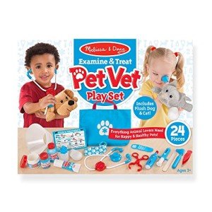 Melissa & Doug Veterinary Play Set for Kids