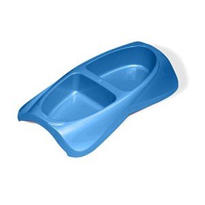 Van Ness Lightweight Blue Double Dish - 8 Ounce