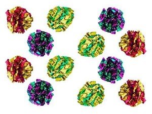 PetFavoritesâ„¢ Mylar Crinkle Cat Toys - 12 Pack