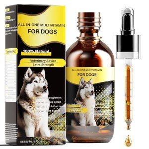 Dog Multivitamin Drops with Glucosamine & Probiotics