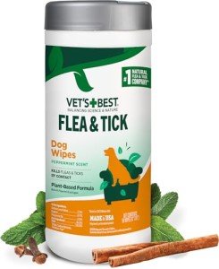 Vet's Best Flea and Tick Wipes for Dogs