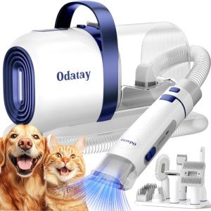 Dog Grooming Vacuum Kit with 7 Tools