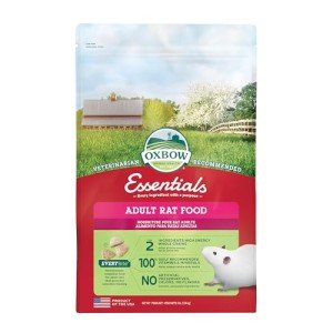 Oxbow Essentials Natural Adult Rat Food, 3 lb