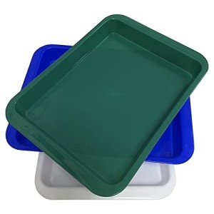 3-Pack Corner Litter Tray for Small Pets