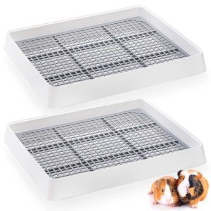 Large Rabbit Litter Box Set for Small Pets