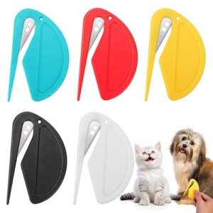 5-Piece Pet Knotting Comb Set for Shedding