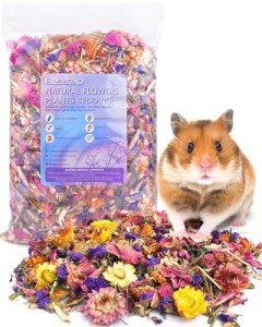 Natural Flower Bedding for Small Pets 300g