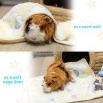 Cozy Fleece Blankets for Small Pets - 6 Pack