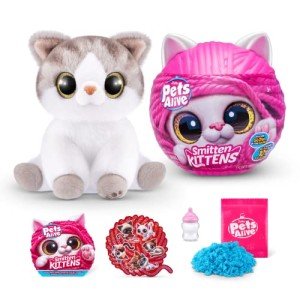 Smitten Kittens Interactive Plush Toy by ZURU
