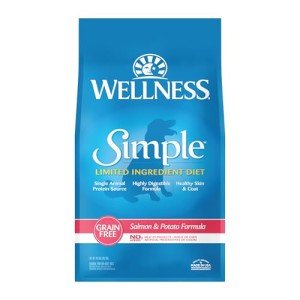 Wellness Simple Natural Grain-Free Dog Food, Salmon & Potato