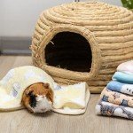 Cozy Fleece Blankets for Small Pets - 6 Pack