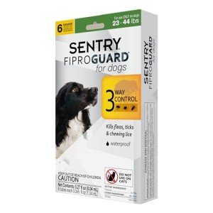 Sentry Fiproguard Topical Flea Treatment for Dogs