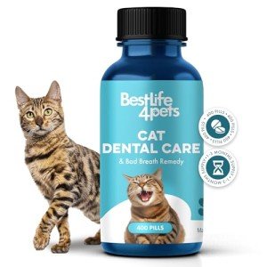 Natural Cat Dental Care & Breath Freshener 400 Pills