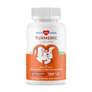 Turmeric Chewable Tablets for Dog Joint Support