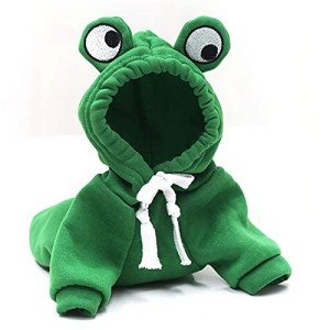 Cute Fleece Dog Hoodie Coat for Winter