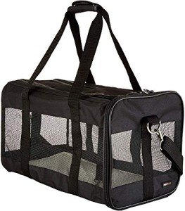 Amazon Basics Soft-Sided Pet Carrier for Cats and Dogs