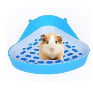Hypeety Corner Litter Tray for Small Pets