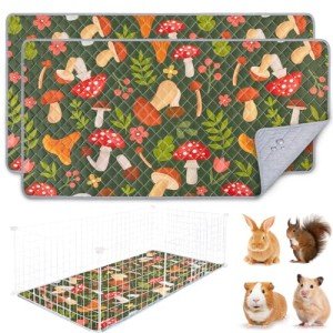 Washable Waterproof Guinea Pig Cage Liners - 2 Pack
