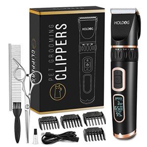 Professional Dog Grooming Clippers - Heavy Duty & Cordless