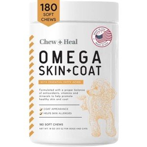 Salmon Oil Omega Treats for Healthy Skin & Coat