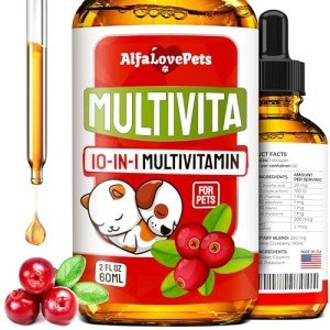 Liquid Multivitamin for Dogs and Cats - 2 oz