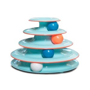 Catstages Chase Meowtain 4-Tier Cat Track Toy