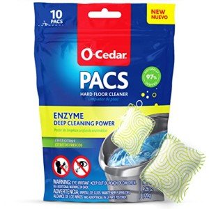 O-Cedar Citrus Hard Floor Cleaner, 10 Count