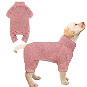 Cozy Pink Turtleneck Pajamas for Small Dogs