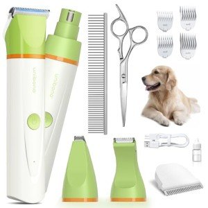 Quiet Rechargeable Dog Grooming Clippers Kit