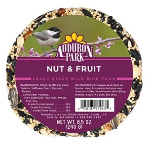 Nut & Fruit Snack Stack Wild Bird Food 6-Pack