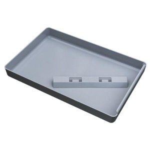 Reusable Cat Litter Tray with Clip-on Flap