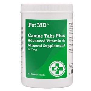 Canine Tabs Plus: 365 Chewable Multivitamins for Dogs