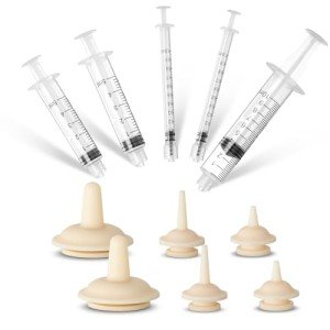 Pet Nipples Set for Kittens, Puppies, and Small Animals