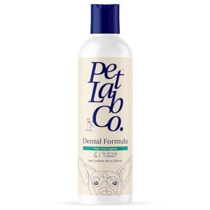 PetLab Co. Dog Dental Formula - Keep Dog Breath Fresh and Teeth Clean - Supports Gum Health - Dog Water Additive Dental Care Targets Tartar - Packaging May Vary