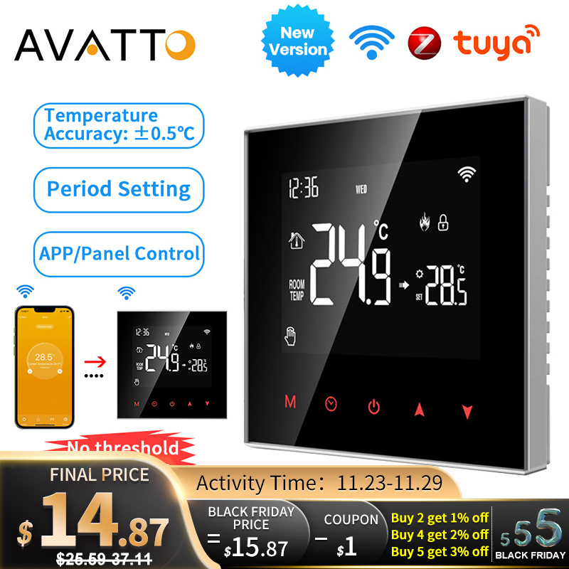 Smart Thermostat for Home Automation with Voice Control