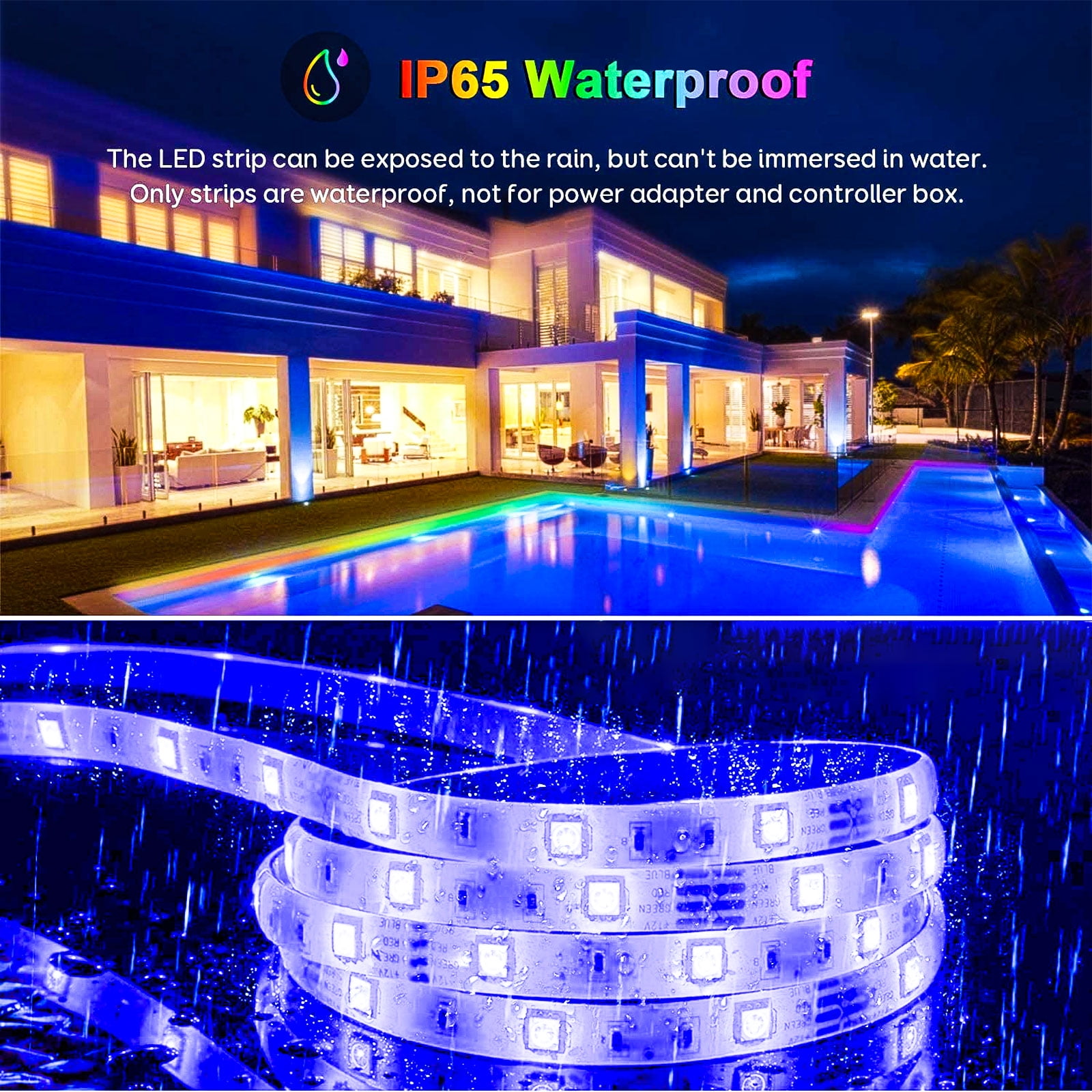 Smart WiFi RGB LED Light Strip Kit