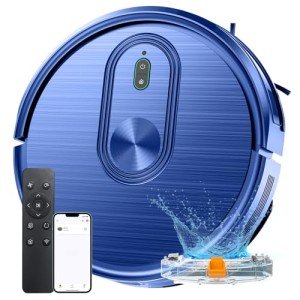 Smart Robot Vacuum and Mop Combo with App Control