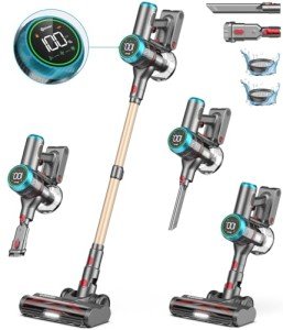 Smart Cordless Vacuum with Aromatherapy & Anti-Tangle