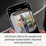 Ring Battery Doorbell with Live View and Alerts
