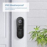 Wireless Smart Video Doorbell Camera with Chime