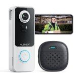 MUBVIEW 1080p Wireless Video Doorbell with Chime