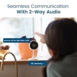 2K Indoor Security Camera with Night Vision