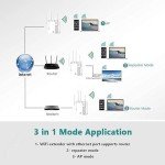 Dual Band WiFi Extender with Ethernet Port