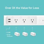 Kasa Smart Plug Power Strip with USB Ports