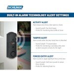 Schlage Connect Camelot Smart Lock with Alarm