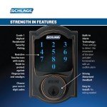 Schlage Connect Camelot Smart Lock with Alarm
