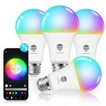 Alexa & Google Compatible Smart Color Changing Bulbs
